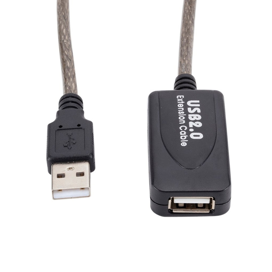Cable Activo Extensión Usb Macho Hembra De 5.0 Metros
