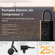 Xiaomi Portable Electric Air Compressor 2 / Inflado 6 Modos