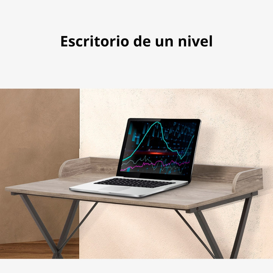Escritorio Moderno Xtech XTF-CD202 Un Nivel Diseño Compacto - Rustico