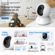 Cámara WiFi TP-Link Tapo C200c 360° Full HD 1080p Visión Nocturna Giro e Inclinación y Compatible con Alexa + Micro SD 64GB