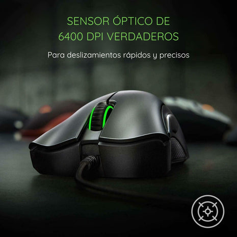 Combo Gamer Razer Teclado Ornata V3 X RGB Silencioso + Mouse DeathAdder Essential 6400 DPI