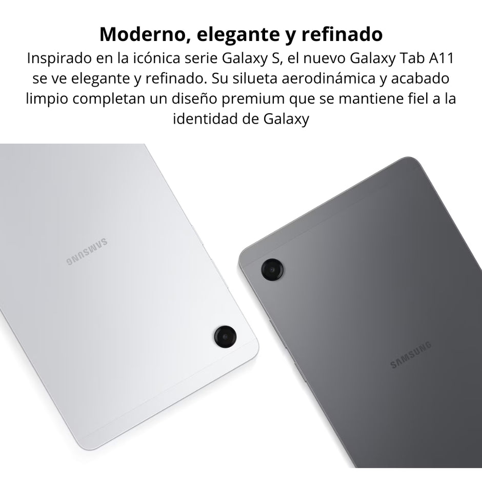 Tablet Samsung Galaxy Tab A11 Wi-Fi Pantalla 8.7” 128GB/8GB + Obsequio Soporte / Base De Mesa Para Tablets SPT-CS