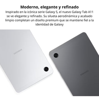 Tablet Samsung Galaxy Tab A11 Wi-Fi Pantalla 8.7” 90Hz 128GB/8GB 8MP 5100mAh - Gris