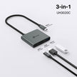 Hub USB-C TP-Link UH3020C 3 en 1 con HDMI 4K, 2x USB 3.0, USB-C PD 100W y Conexión LAN Para Laptop y PC