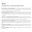 Router Wifi 7 BE15000 TP-Link Archer BE700, 15Gbps, puerto WAN 10 Gbps, puerto LAN 2.5 Gbps, EasyMesh y HomeShield