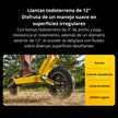 Patineta Eléctrica Xiaomi Scooter 6 Ultra Llantas 12” Todoterreno Max 1200W Autonomía 75km E-ABS TCS IPX6