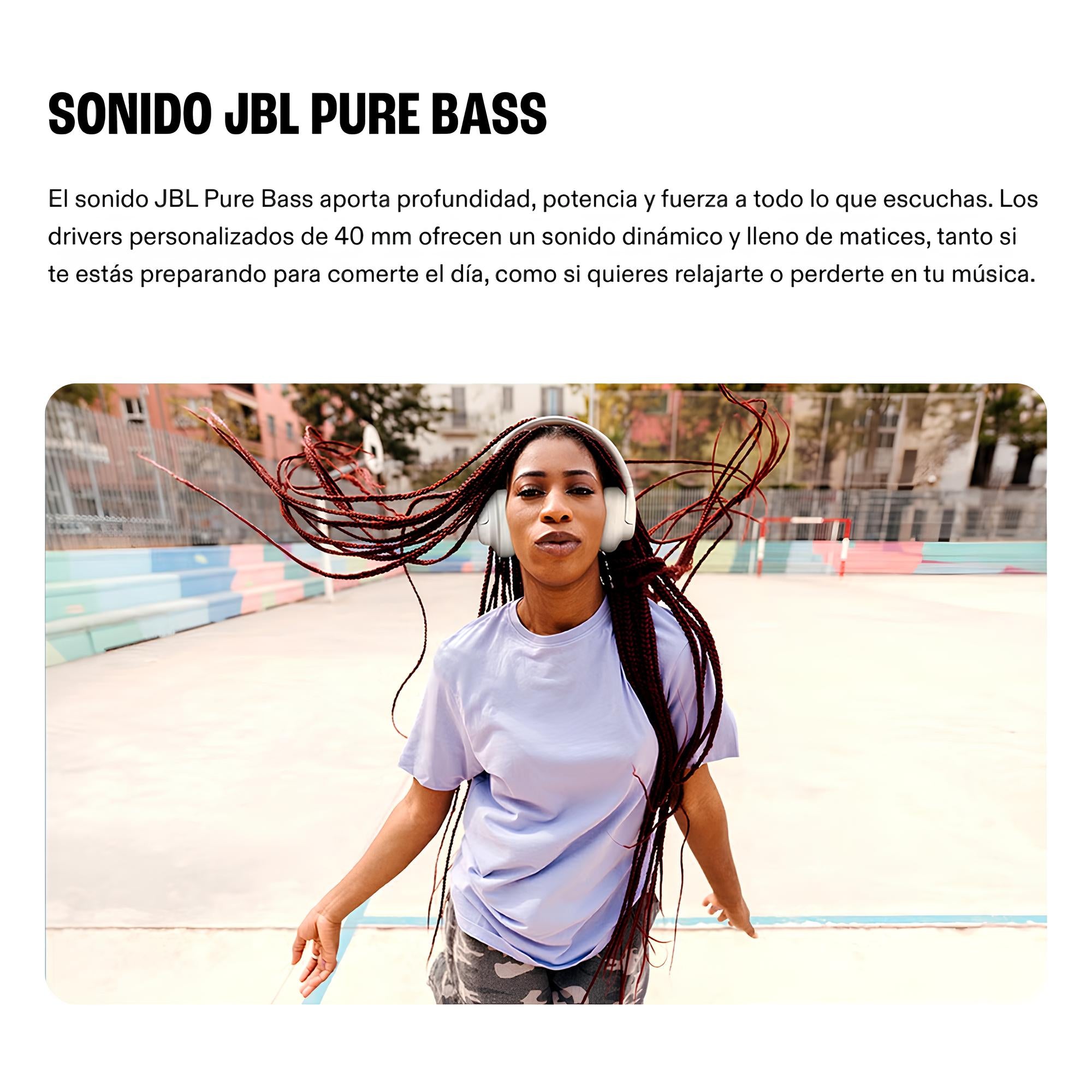 Audífonos Diadema Inalámbrica JBL Tune 730BT Bluetooth 6.0 Multipunto Sonido Pure Bass Batería 76h - Azul