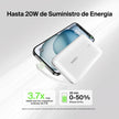 Batería Portátil Power Bank Belkin BoostCharge 10000mAh 20W Power Delivery Cable USB-C Integrado - Blanco