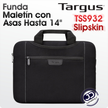 Funda Maletín Con Asas Targus Tss932 Slipskin / Hasta 14''