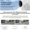 Cámara Seguridad Xiaomi AW200 Exterior IP65 1080P Visión Nocturna Color Audio Bidireccional + Memoria Micro SD 64GB