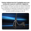 Patineta Eléctrica Xiaomi Scooter 6 Pro Llantas 12” y Chasis Todoterreno Max 1000W Autonomía 70km IPX5