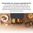 Freidora de Aire Xiaomi Dual Zone Air Fryer 10L Doble Compartimiento 101 Recetas, 9 Modos, 2700W - Negro