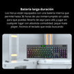 Teclado Gamer Mecanico Redragon Horus TKL Inalambrico Bajo Perfil Switch Red - Negro
