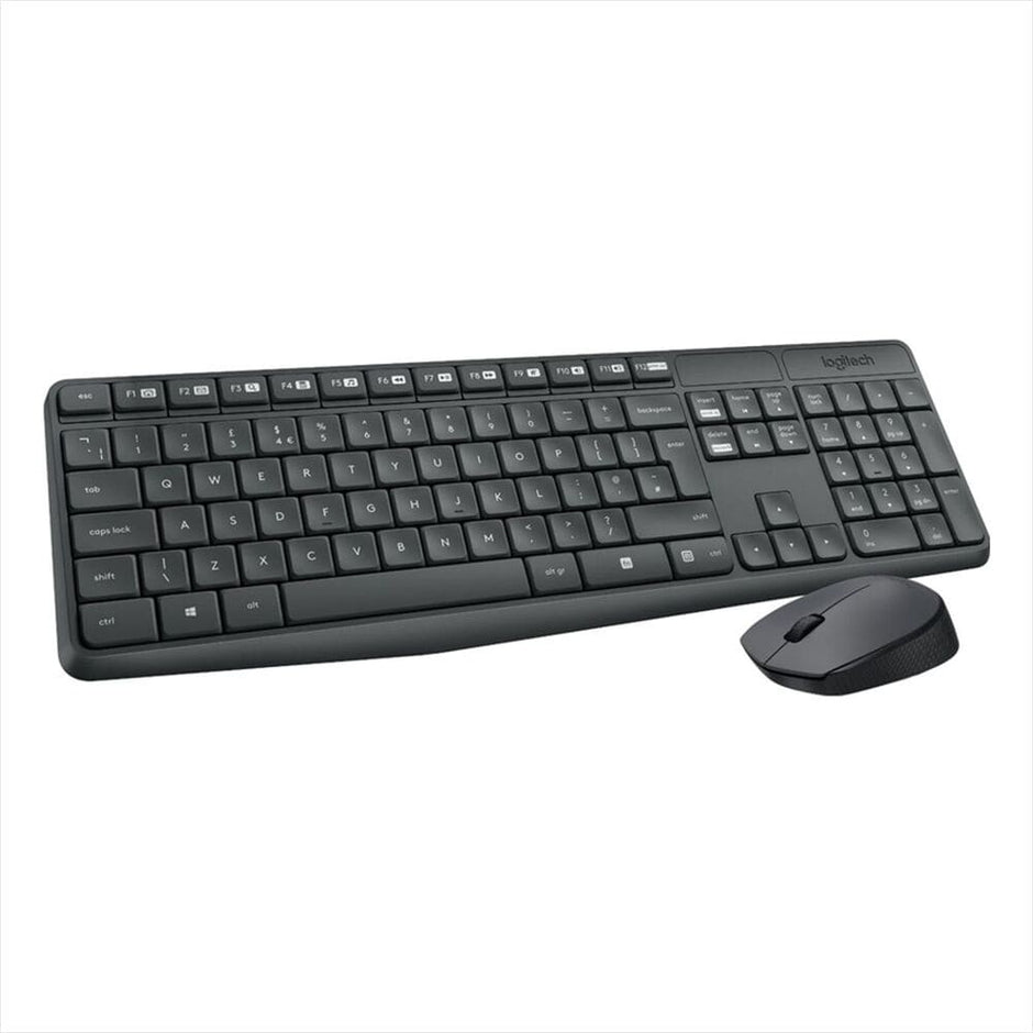 Combo Inalámbrico Logitech Mk235 + Alfombrilla Xl (80x30cm)
