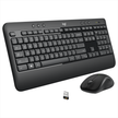 Combo Inalámbrico Logitech MK540 Advanced, Teclado con Reposamanos y Mouse Contorneado