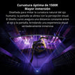 Combo Monitor Gamer Curvo Xiaomi G34WQi 34 Pulgadas WQHD 180 Hz 1 ms + Brazo TECHGO SPMG-1101 Blanco