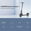 Monopatín Eléctrico Xiaomi Electric Scooter 4, 25 Km/h Negro