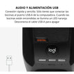 Parlantes Estéreo USB Logitech S150 con Control de Volumen y Mute