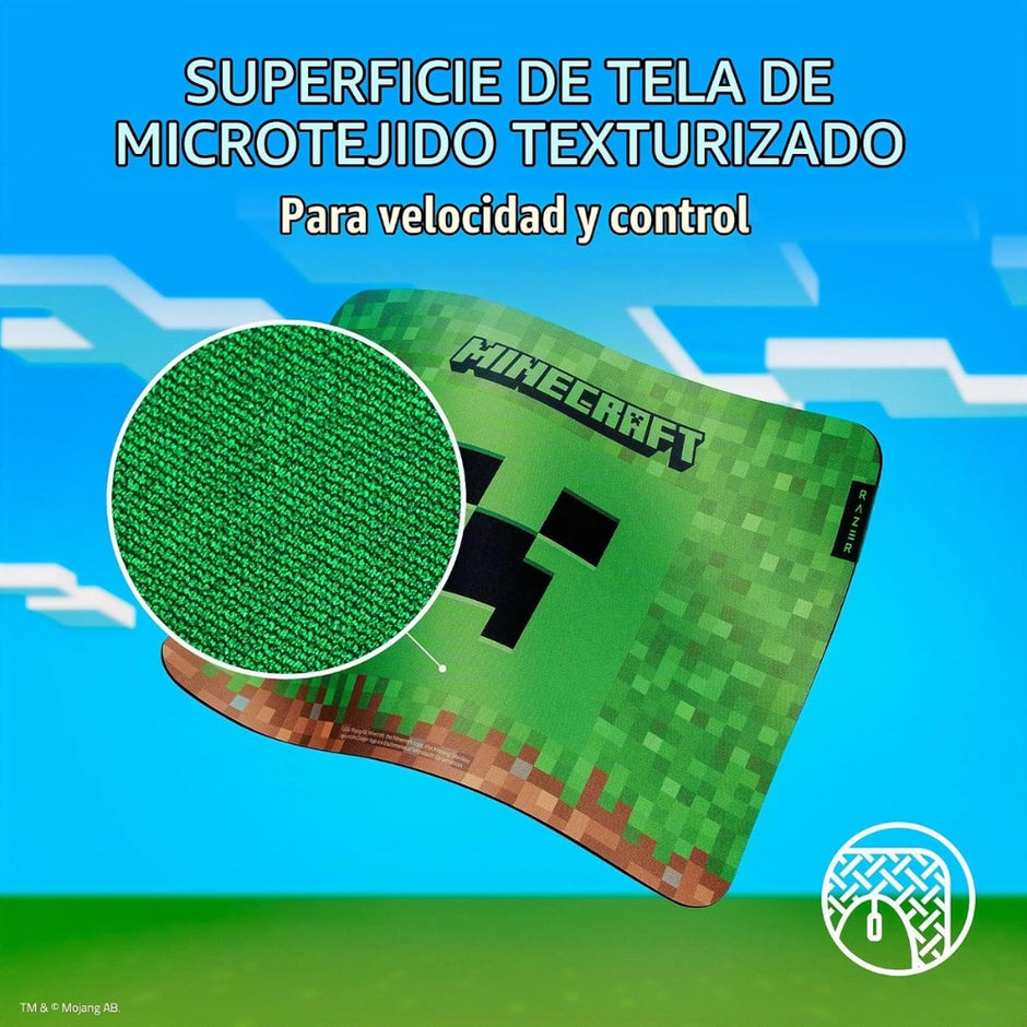 Alfombrilla Gaming Razer Gigantus V2 Edicion Minecraft