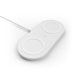 Base De Carga Inalámbrica Dual Qi 10w Belkin Boostcharge WIZ002TTWH Blanco