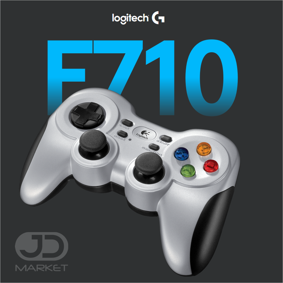 Control Gamepad Inalámbrico Logitech F710, Pc, Android Tv