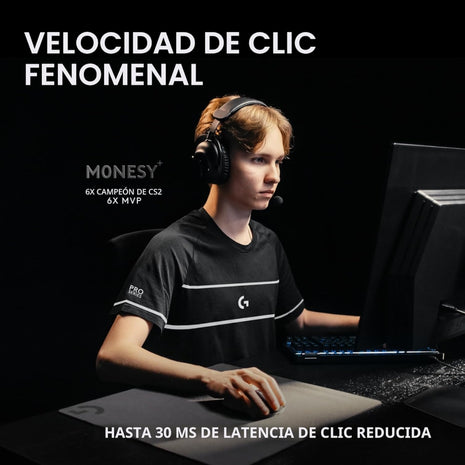Mouse Gamer Logitech G Pro X2 Superstrike Lightspeed