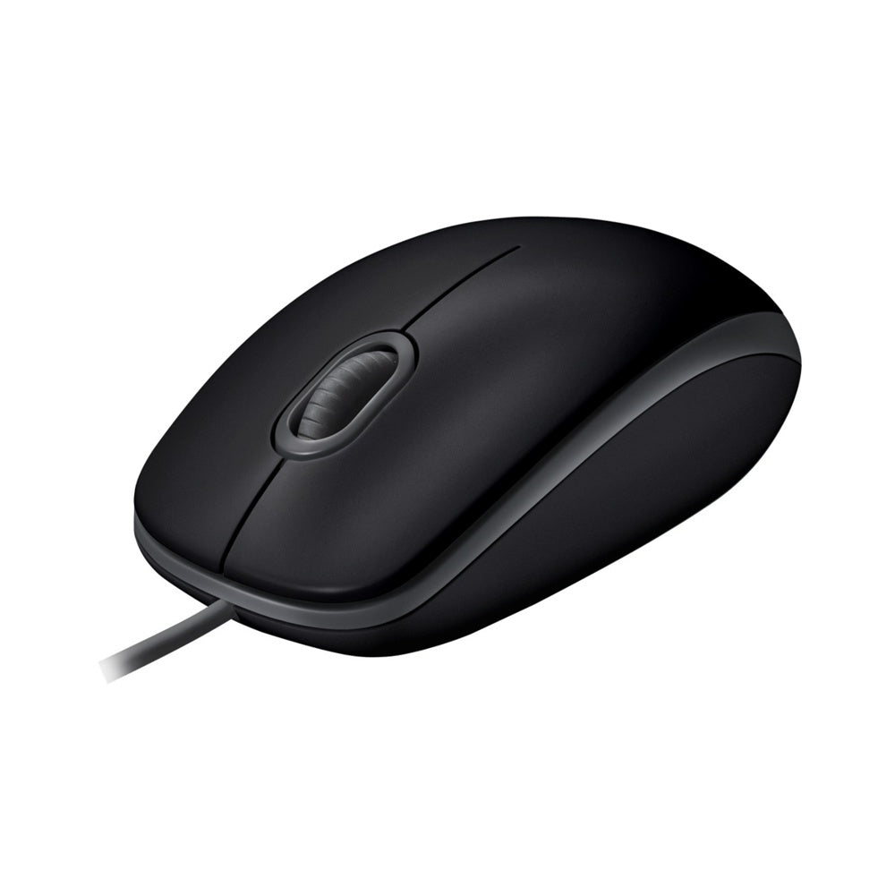 Mouse Óptico Logitech M110 Silent con Clics 90% más Silenciosos Cable USB Diseño Ambidiestro -Negro
