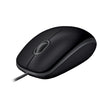 Mouse Óptico Logitech M110 Silent con Clics 90% más Silenciosos Cable USB Diseño Ambidiestro -Negro