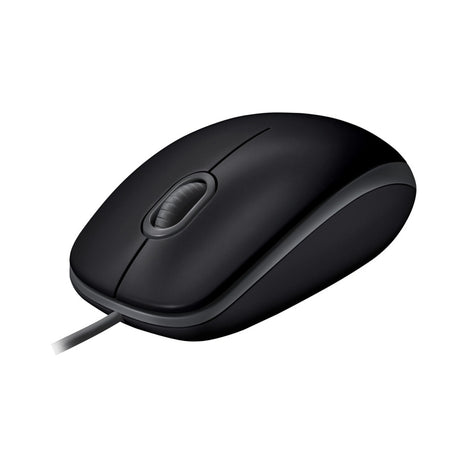 Mouse Óptico Logitech M110 Silent con Clics 90% más Silenciosos Cable USB Diseño Ambidiestro -Negro