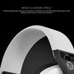 Diadema Gamer Primus Arcus 360BT PBH‑360 con Bluetooth 5.3 y 2.4GHz, Micrófono Desmontable Pro Blanco