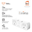 Enchufe Inteligente Nexxt NHP-D610 WiFi 2 Tomas 2 USB App Alexa Google Assistant Sobretensión