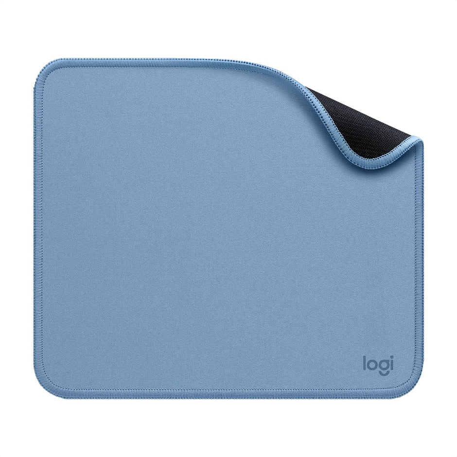 Mouse Pad Logitech Studio Series Superficie Suave Repelente Líquidos Base Goma 23x20cm - Azul