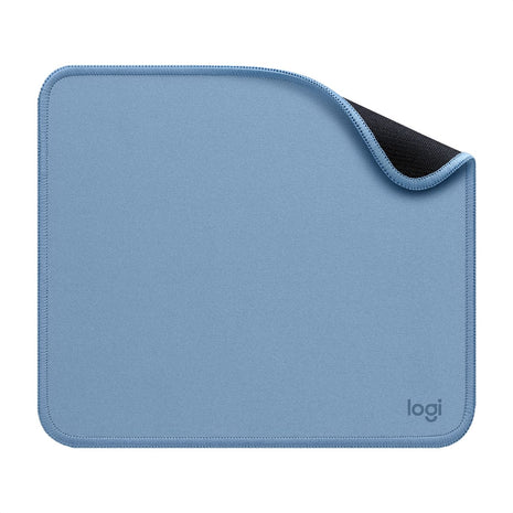 Mouse Pad Logitech Studio Series Superficie Suave Repelente Líquidos Base Goma 23x20cm - Azul