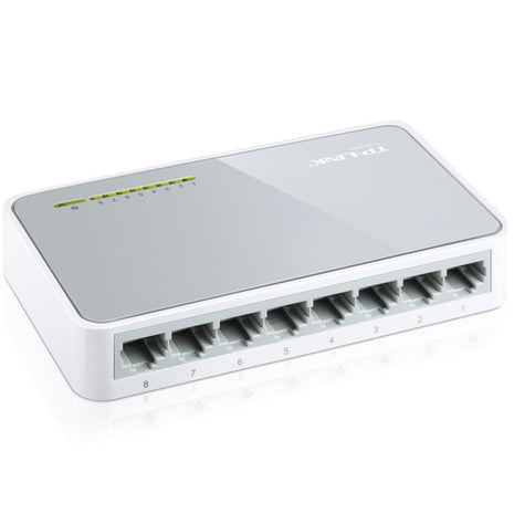Switch De Escritorio De 8 Puertos 10/100, Tp-link Tl-sf1008d