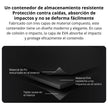 Bolso Xiaomi para Scooter Eléctrico Diseño Rígido Compartimentos Múltiples y Protección contra Golpes - Negro