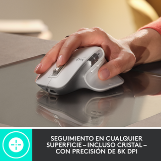 Mouse Usuarios Avanzados Logitech MX Master 3S Edición Bluetooth Inalámbrico/Recargable