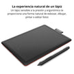 Tableta Gráfica One by Wacom Small CTL-472 USB 2540 LPI Lápiz sin Pila 2048 Niveles - Negro/Rojo