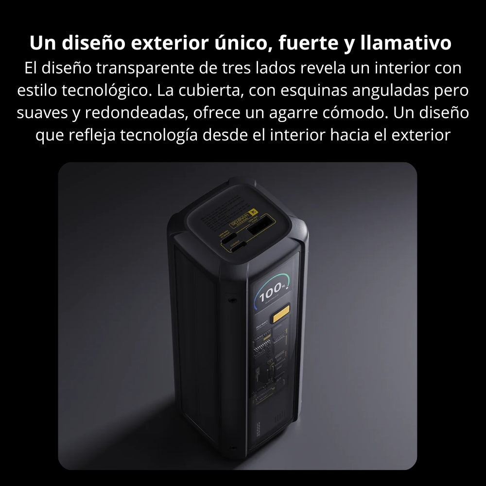 Power Bank Xiaomi 25000mAh 212W HyperCharge USB-C 140W PD 3.1 USB-A 120W Carga Rápida y Pantalla Digital - Negro