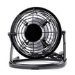 Ventilador Usb Portátil, Ajustable Ligero Silencioso, Negro
