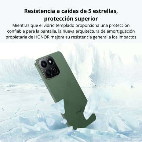 Celular Honor 200 Smart 5G Dual SIM Pantalla 6.8” 120Hz 256GB/16GB(8+8) 50MP SGS IP64 5200mAh/35W - Verde