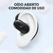 Audífonos Soundcore V20i Open-Ear Bluetooth 5.4 con BassUp y 4 Micrófonos IA - Negro