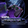 Control Gamepad Bluetooth T-Dagger Scorpio T-TGP802 para PS4 PS3 PC