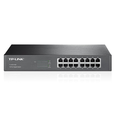 Tp-link, Switch De Escritorio 16 Puertos Gigabit, Tl-sg1016d