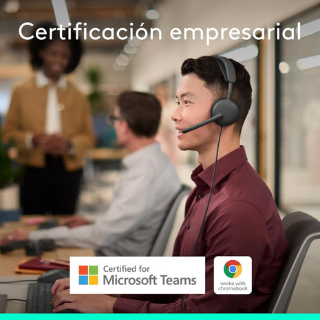 Audífonos Diadema Profesional Logitech Zone Wireless 2 ES Bluetooth ANC Híbrida Adaptativa - Grafito