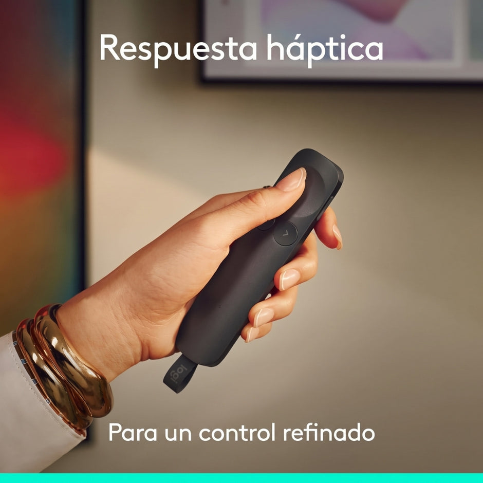 Presentador Inalambrico Logitech Spotlight 2 BT, USB-C - Negro