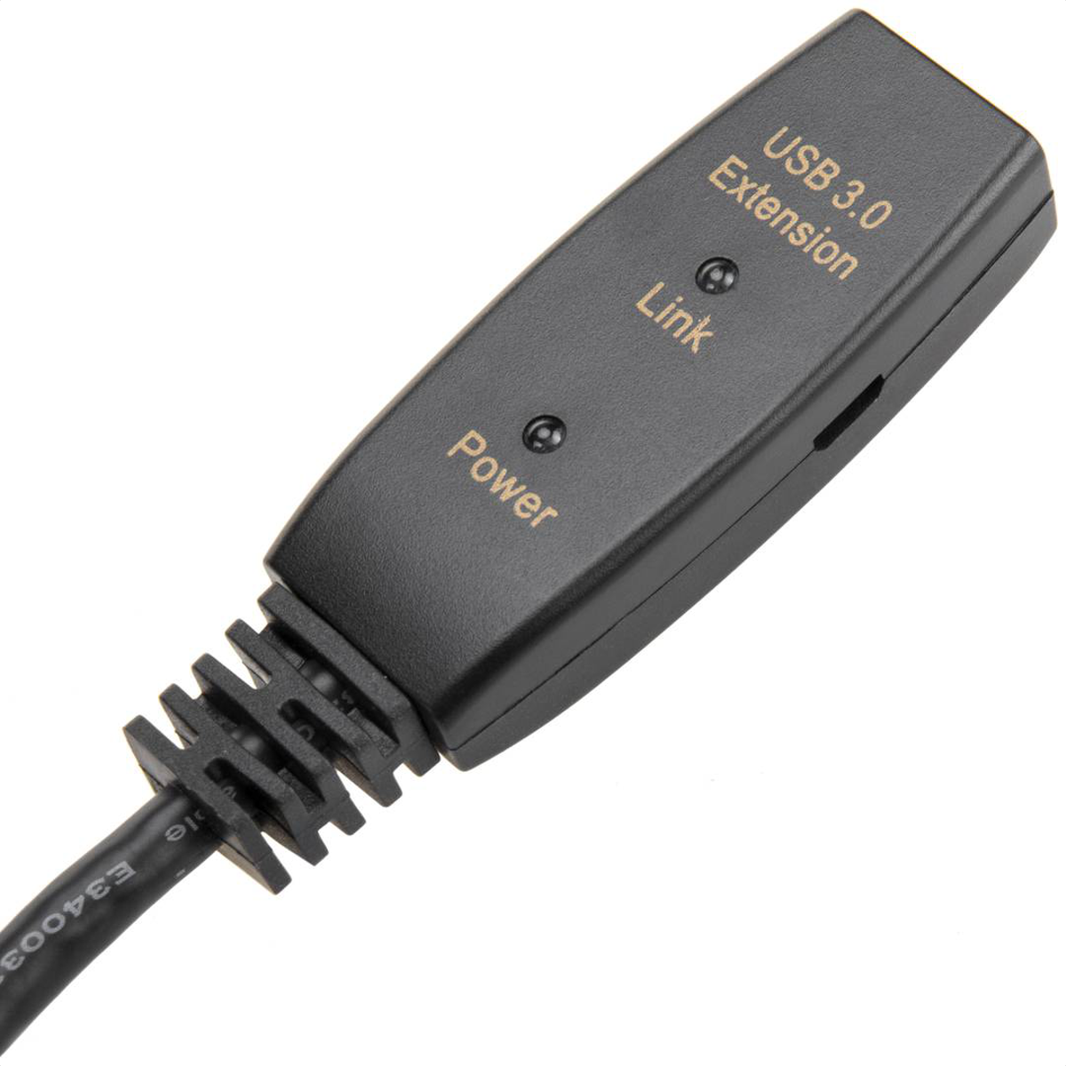 Cable Activo Extensión USB 3.0 Macho a Hembra de 20 Metros Alta Velocidad 5Gbps para PC y Periféricos