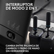 Volante De Carreras Logitech RS50 TrueForce + Palanca De Cambios & Freno De Mano Para Timones Logitech Rs