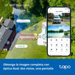 Cámara de Vigilancia Tp-Link Tapo C545D, Wi-Fi para Exterior con Doble Lente y Visión Nocturna a Color + Micro SD 128GB
