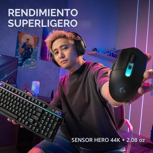 Mouse Gamer Inalambrico Logitech G305 X Lightspeed - Negro