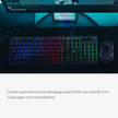 Xtech XTK-531S Combo Gamer Teclado y Mouse USB con Retroiluminación LED y 6400 DPI